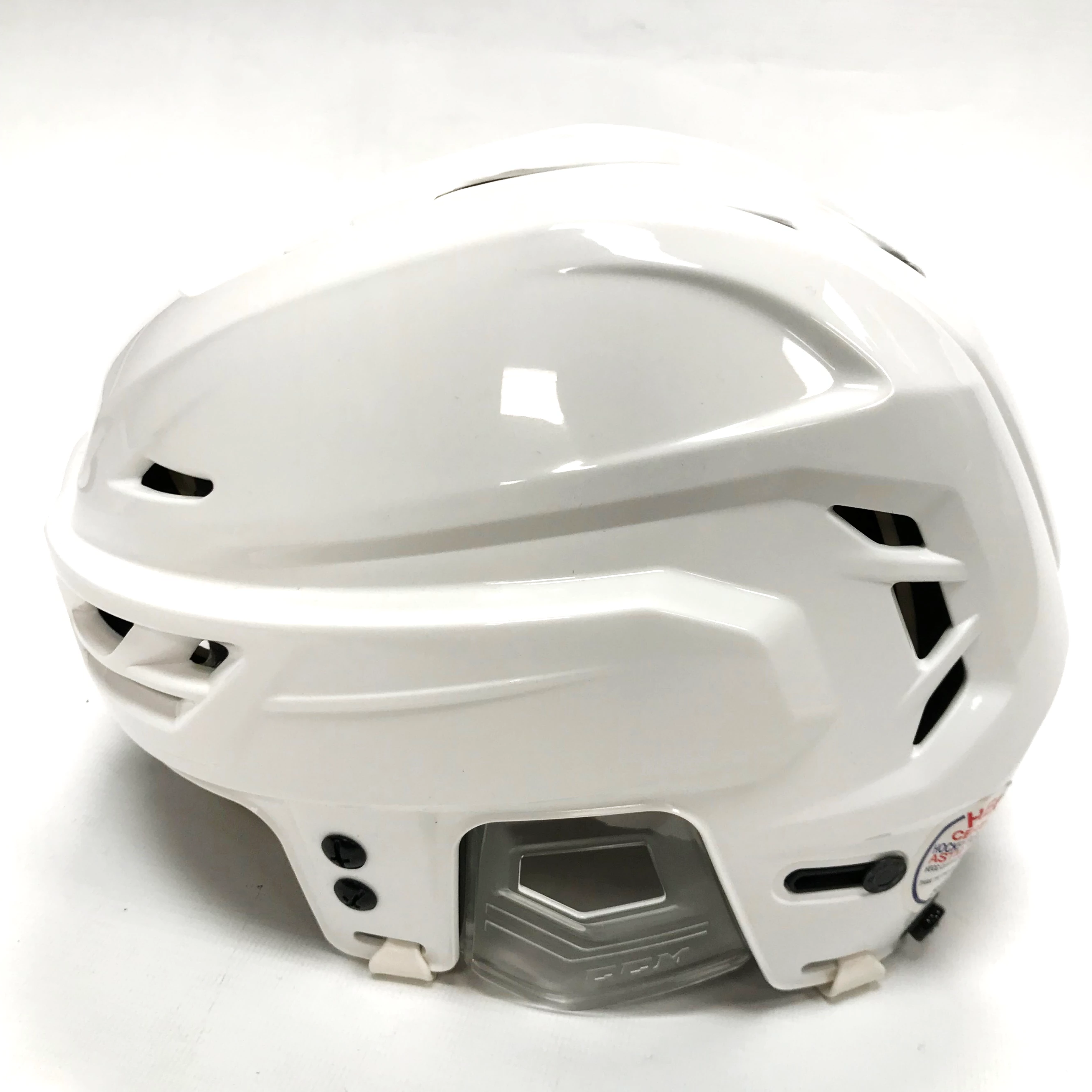 CCM Resistance 100 - Casque de hockey (blanc)